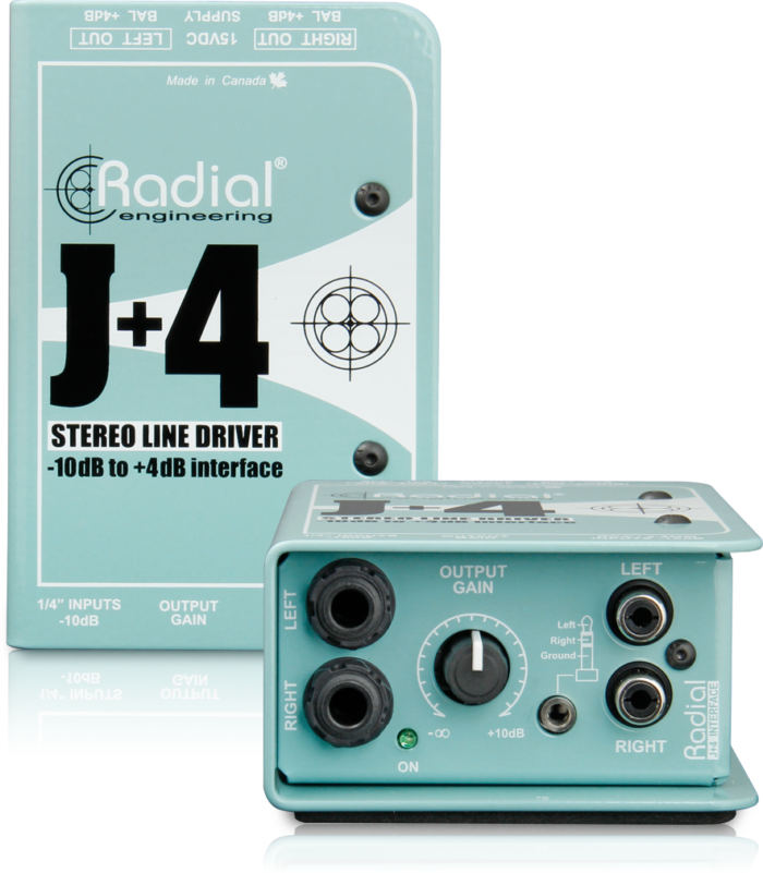 Radial Engineering J+4