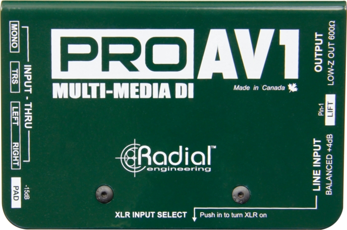 Radial Engineering ProAV1 - - Image 8